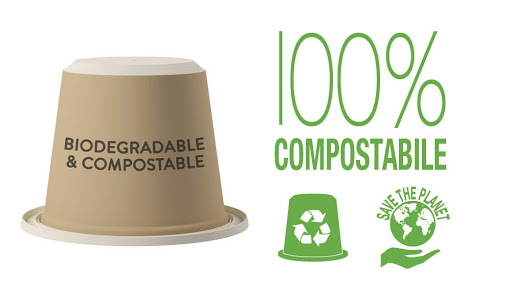 Capsule caffè compostabili biodegradabili